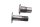 Swingarm pivot bolt shaft left right set BMW G 650 Xcountry E65X 0164 K15 07-10