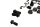 Bultsats skruvar muttrar slangklämmor motor ram clips Suzuki SV 650 S WVBY 03-06