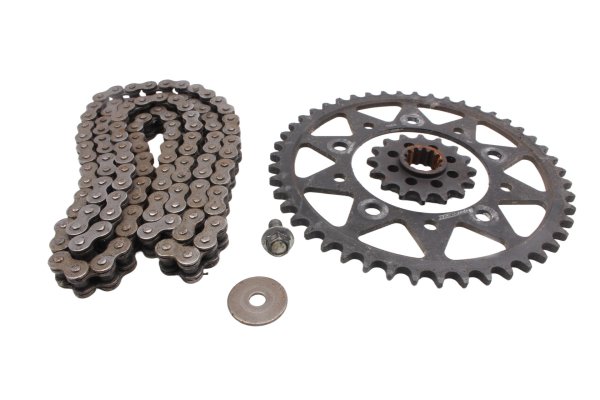 Kit cadena piñón corona 47 dientes Supersprox Honda XL 1000 V SD01 99-00