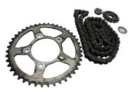 Kedjekit drevsats fram bak 15 44 tänder 525 delning Suzuki SV 650 S WVBY 03-06