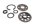 Pignons distribution arbre à cames engrenage KTM Super Moto 950 LC8 SM950 05-08