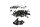 Schroevenset bouten moeren sluitringen BMW K 100 RS 4 Ventiler K589 0523 89-92