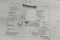 Manual del propietario libro instrucciones usuario Kawasaki ZR 7S ZR750F H 01-04