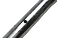 Manillar 22mm cromado manubrio barra dirección moto Kawasaki ER-6N ER650A 05-08