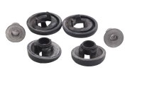 Windscherm rubberdoppen bevestiging bussen set BMW R 1200 GS K25 0307 R12 04-07