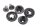 Windscherm rubberdoppen bevestiging bussen set BMW R 1200 GS K25 0307 R12 04-07