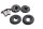 Windscherm rubberdoppen bevestiging bussen set BMW R 1200 GS K25 0307 R12 04-07