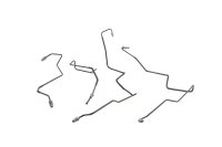 ABS Bremsleitungen Satz starr Hydraulik BMW R 1100 GS Enduro/Reiseenduro 93-99