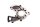 Oil pump lubrication housing cover rotors bolts BMW R 1200 C 259C 0424 97-05