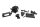 Juego soportes anclaje fijación chasis BMW G 650 Xcountry E65X 0164 K15 07-10