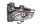 Windscherm verstelling houder steun links BMW R 1200 GS K25 0307 R12 04-07