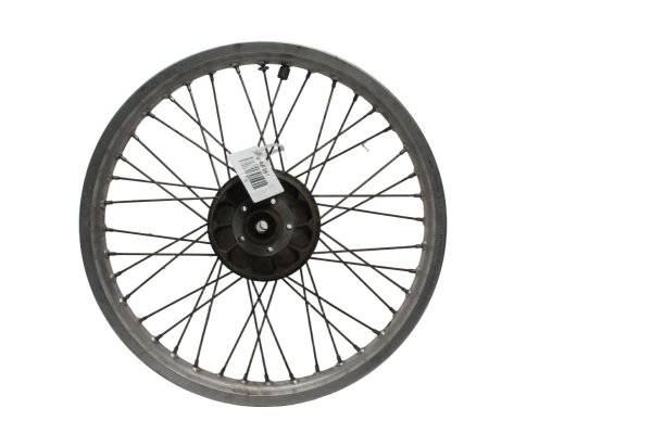 Front wheel spoked rim Akront 1.85x21 complete with hub BMW R 80 GS 0346 80-87