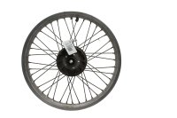 Front wheel spoked rim Akront 1.85x21 complete with hub BMW R 80 GS 0346 80-87