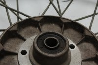 Front wheel spoked rim Akront 1.85x21 complete with hub BMW R 80 GS 0346 80-87