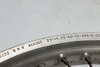 Front wheel spoked rim Akront 1.85x21 complete with hub BMW R 80 GS 0346 80-87