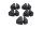Silentblocks corona gomas rueda trasera BMW G 650 Xcountry E65X 0164 K15 07-10