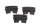 Tankgummi buffert dämpare fäste sats 3 st BMW R 1200 GS K25 0307 R12 04-07