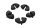 Cush drive rubbers set rear sprocket carrier damper Suzuki SV 650 S WVBY 03-06