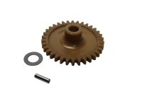 Water pump driven gear cog with drive pin and washer Suzuki SV 650 S WVBY 03-06