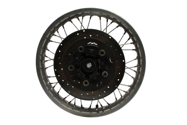 Front wheel spoked rim Akront brake discs hub Moto Guzzi California III VW 87-93