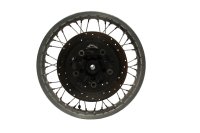 Front wheel spoked rim Akront brake discs hub Moto Guzzi California III VW 87-93