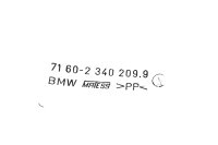 Handkap knokkelbeschermer stuur links BMW R 1100 GS Enduro/Reiseenduro 93-99