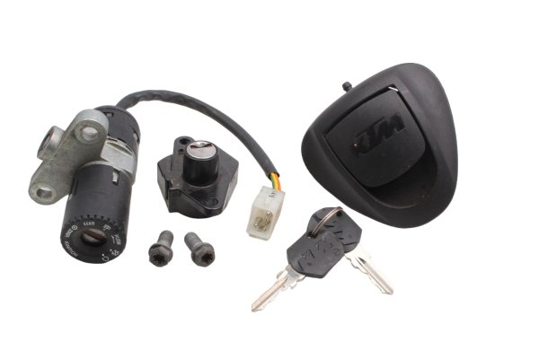 Ignition switch lock set fuel tank cap keys KTM Super Moto 950 LC8 SM950 05-08
