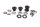 Kit fijación depósito gomas silentblocks tornillos BMW K 1200 GT K41 0548 02-05