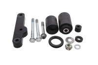 Krockpuck slider ramskydd störtskydd fäste vänster Suzuki SV 1000 S WVBX 03-07