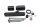Krockpuck slider ramskydd störtskydd fäste vänster Suzuki SV 1000 S WVBX 03-07