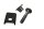 Asidero pasajero trasero derecho con tornillo Kawasaki ZR 7S ZR750F H 01-04