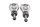 Torretas manillar izquierdo derecho BMW G 650 Xcountry E65X 0164 K15 07-10