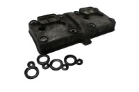 Valve cover cylinder head with gaskets Kawasaki ZZR 600 ZX600E1-3 93-95