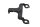 Blinkerhalter Rücklichtträger hinten BMW R 1100 GS Enduro/Reiseenduro 93-99