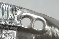 Fuel tank heat shield insulation guard cover under Suzuki SV 650 S WVBY 03-06