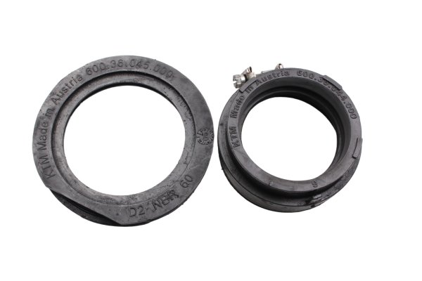 Inlaatrubber carburateur ring slangklemmen KTM Super Moto 950 LC8 SM950 05-08
