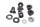 Kit fijación depósito soporte gomas tornillos BMW R 1200 GS K25 0307 R12 04-07