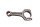 Connecting rod left with big end bearings and bolts BMW R 1200 C 259C 0424 97-05