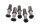 Vis couronne boulons fixation pignon arrière KTM Super Moto 950 LC8 SM950 05-08