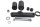 Kraschpuckar frame sliders ramskydd fäste höger Suzuki SV 1000 S WVBX 03-07