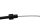 Throttle cable left injection body accelerator wire BMW R 1200 S K29 0366 06-08