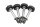 Ventilkåpa bultar topplock gummibussningar sats Honda CBR 900 RR SC50 02-03