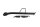 Kickstand side prop with springs left BMW R 1100 GS Enduro/Reiseenduro 93-99
