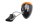 Blinker LED bullet svart orange lampglas hållare Harley-Davidson universell