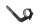 Clip-on handlebar right side 22mm front fork clamp Honda CBR 900 RR SC50 02-03