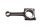 Connecting rod with big end bearing shells bolts Honda CBR 900 RR SC50 02-03