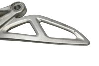 Footrest hanger bracket heel guard rider front left BMW R 1200 S K29 0366 06-08