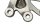 Footrest hanger bracket heel guard rider front left BMW R 1200 S K29 0366 06-08