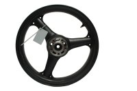 Etuvanne pyörä 17x3.50 tuumaa 3-puolainen musta Kawasaki ZR 7S ZR750F H 01-04