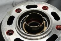 Etuvanne pyörä 17x3.50 tuumaa 3-puolainen musta Kawasaki ZR 7S ZR750F H 01-04